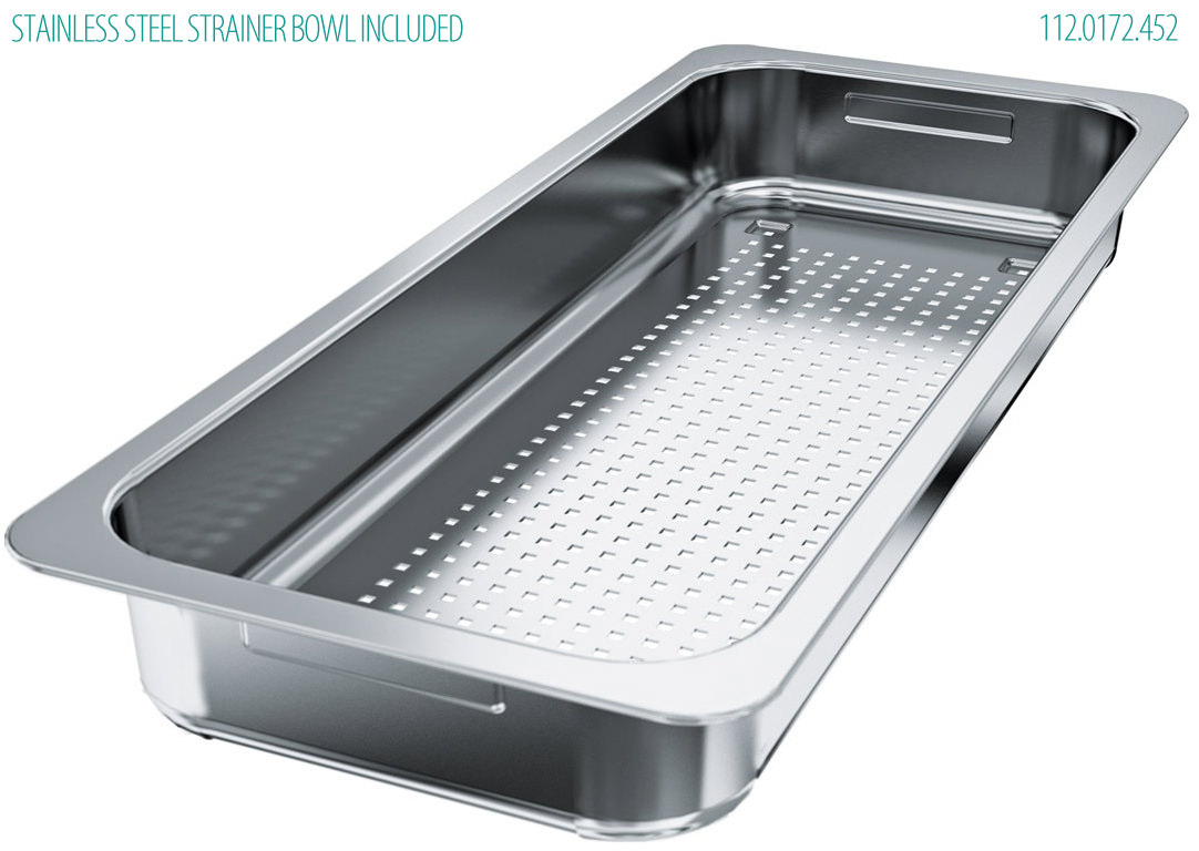 ... New Franke Centinox CEX 210 Stainless Steel Inset Sink And Accessories